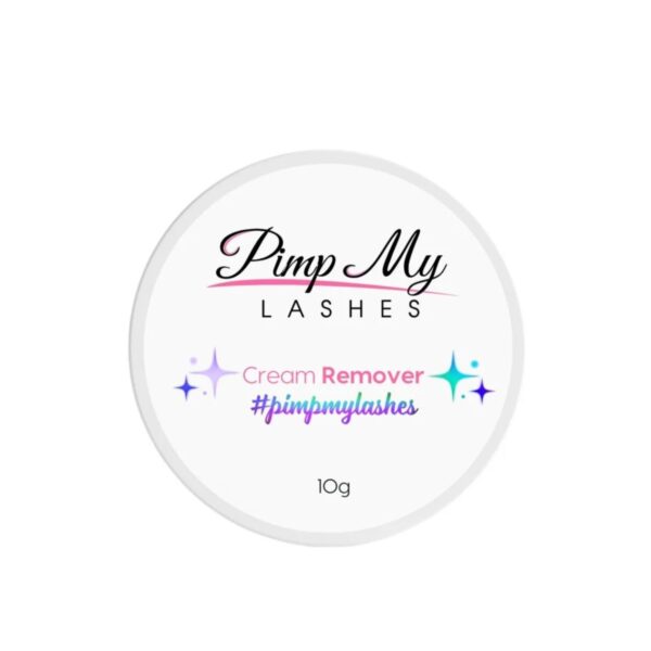 Termin ważności do 31.05.2026r. Pimp My Lashes Cream Remover 10g Kremowy Remover do Usuwania Sztucznych Rzęs