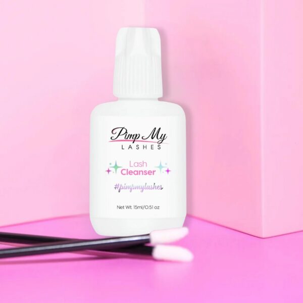 Termin ważności do 31.05.2026r. Pimp My Lashes Lash Cleanser Odtłuszczacz do Rzęs 15ml