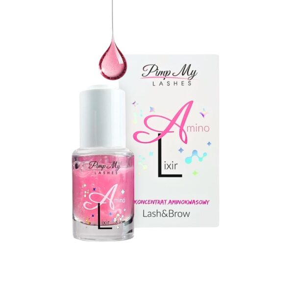 AminoLixir Regenerujący Koncentrat Aminokwasowy do Brwi i Rzęs 20ml Pimp My Lashes