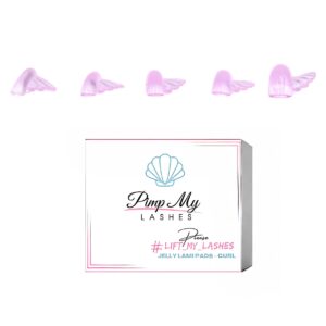 Podkręcające Wałeczki do Liftingu Rzęs Jelly Lami Pads Curl Pimp My Lashes
