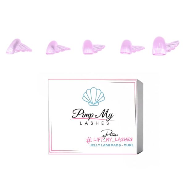 Podkręcające Wałeczki do Liftingu Rzęs Jelly Lami Pads Curl Pimp My Lashes