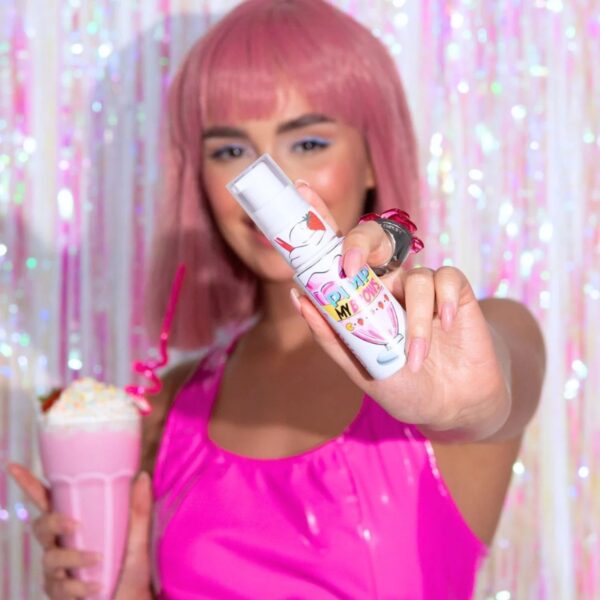 Shake Shampoo Pimp My Brows 50ml Różowy Piankowy Szampon do Brwi o Zapachu Truskawkowego Koktajlu