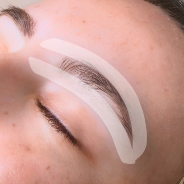 Szablony Żelowe do Brwi Airbrush Brows Pimp My Brows Precyzyjne Definiowanie Brwi