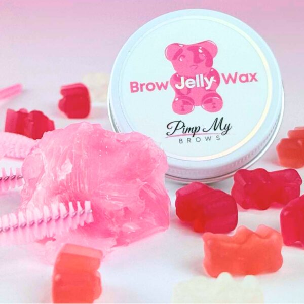 Wosk do Brwi Brow Jelly Wax Pimp My Brows 30ml Perfekcyjna Stylizacja Brwi Bez Białych Śladów