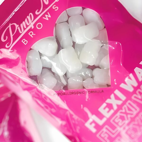 Flexi Wax Pimp My Brows 100g - 500g Profesjonalny Wosk Różowy do Depilacji Brwi i Twarzy