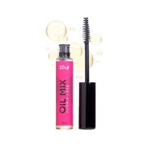 ZOLA Oil Mix 10ml Olejek do Brwi i Rzęs na Porost, Zagęszczenie i Regenerację