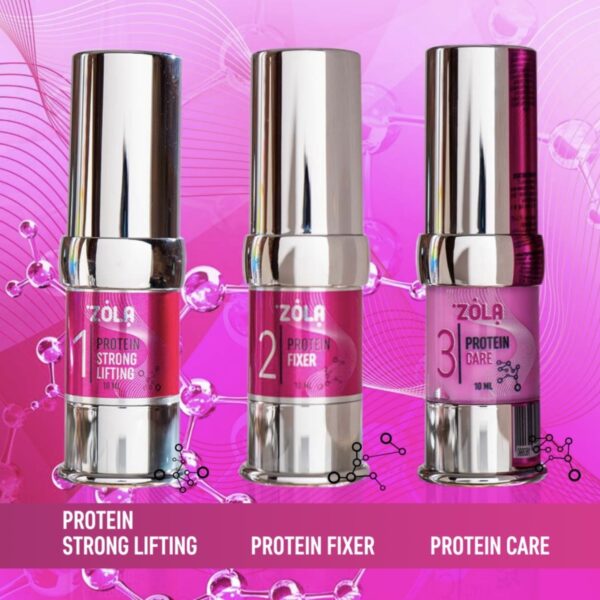 ZOLA Brow&Lash Protein Reconstruction System Zestaw do Laminacji Brwi i Liftingu Rzęs