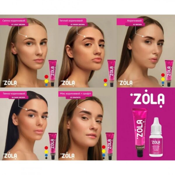 Aktywator 1.8% do Farbowania Brwi i Rzęs Zola 30ml
