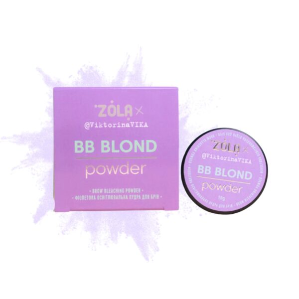 Rozjaśniacz Zola BB Blond Powder Profesjonalny Puder Rozjaśniający do Brwi