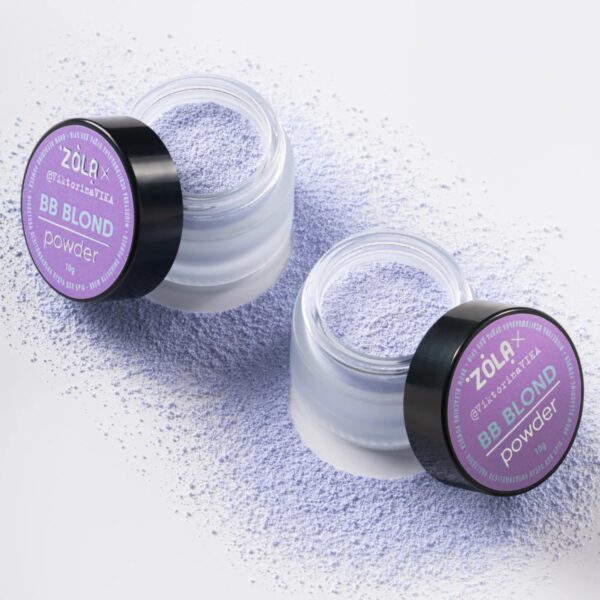Rozjaśniacz Zola BB Blond Powder Profesjonalny Puder Rozjaśniający do Brwi
