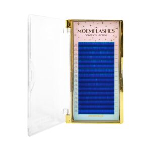 Niebieskie Rzęsy Moemi Lashes COLOR COLLECTION Blue