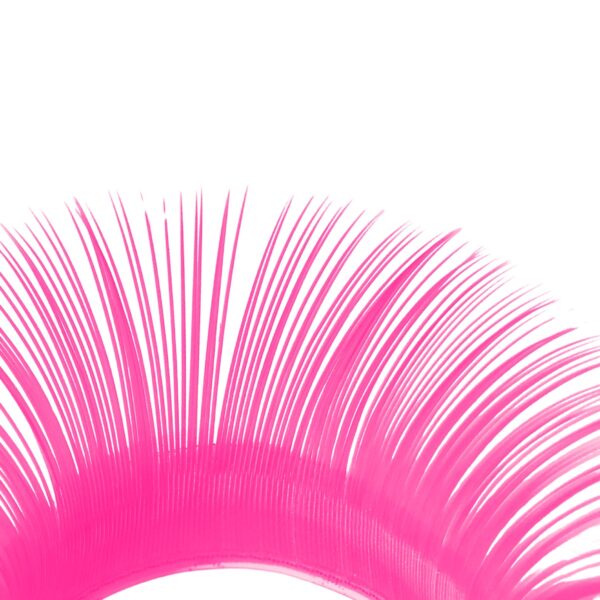 Różowe Rzęsy Moemi Lashes COLOR COLLECTION Pink