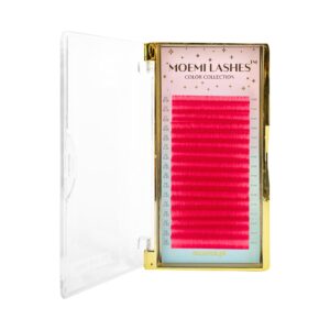 Czerwone Rzęsy Moemi Lashes COLOR COLLECTION Red