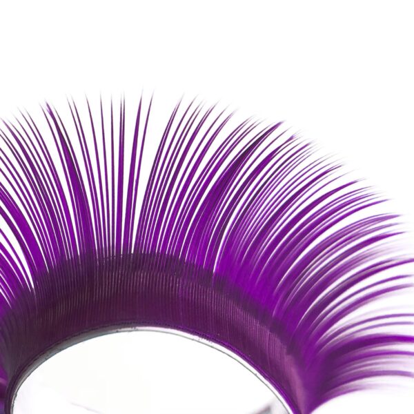 Fioletowe Rzęsy Moemi Lashes COLOR COLLECTION Violet