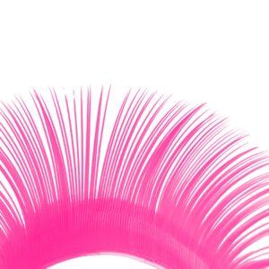 Różowe Rzęsy MINI MIX Moemi Lashes COLOR COLLECTION Pink