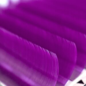 Fioletowe Rzęsy MINI MIX Moemi Lashes COLOR COLLECTION Violet