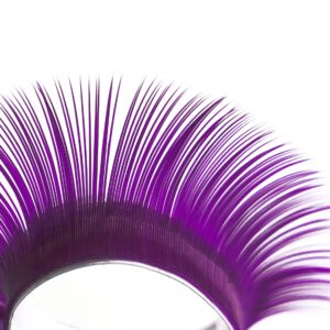 Fioletowe Rzęsy MINI MIX Moemi Lashes COLOR COLLECTION Violet