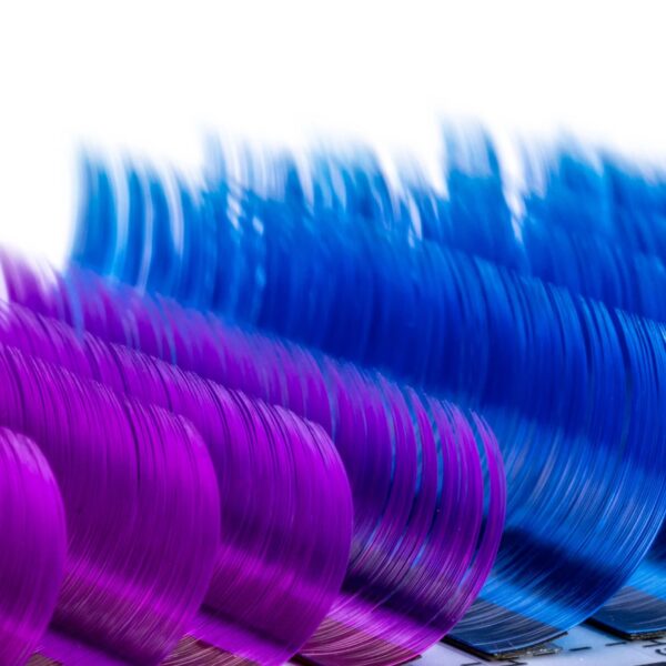Fioletowe Rzęsy MINI MIX Moemi Lashes COLOR COLLECTION Violet