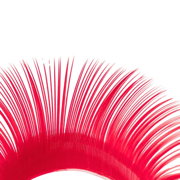 Czerwone Rzęsy MINI MIX Moemi Lashes COLOR COLLECTION Red