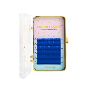 Niebieskie Rzęsy MINI MIX Moemi Lashes COLOR COLLECTION Blue