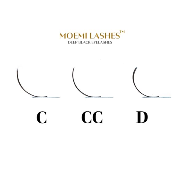 Brązowe Rzęsy Moemi Lashes Choco Brown Mini Mix (14,15,16 mm)