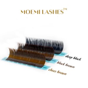 Brązowe Rzęsy Moemi Lashes Choco Brown Mini Mix (4,5,6 mm)