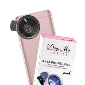 Makro Obiektyw do Telefonu Pimp My Lashes Profesjonalne Zdjęcia Rzęs i Brwi
