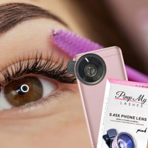 Makro Obiektyw do Telefonu Pimp My Lashes Profesjonalne Zdjęcia Rzęs i Brwi