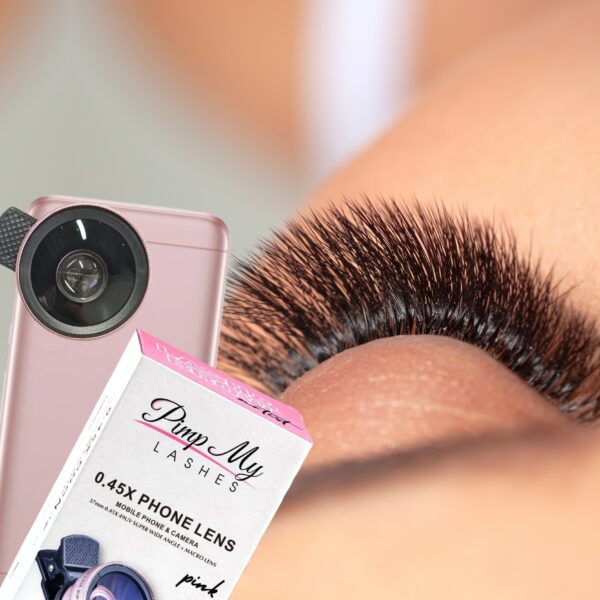 Makro Obiektyw do Telefonu Pimp My Lashes Profesjonalne Zdjęcia Rzęs i Brwi