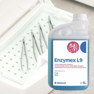 Enzymex L9 Medilab Płyn do Dezynfekcji i Mycia Narzędzi Kosmetycznych 1L