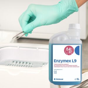 Enzymex L9 Medilab Płyn do Dezynfekcji i Mycia Narzędzi Kosmetycznych 1L