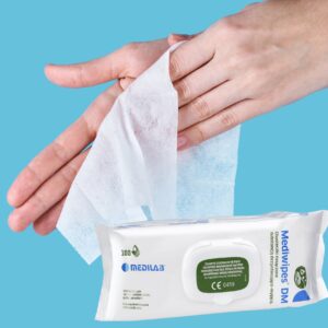 MEDIWIPES DM Premium Chusteczki do Dezynfekcji do Delikatnych Powierzchni 100 szt.