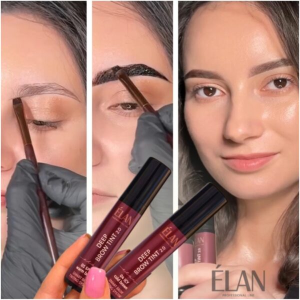 Farba do brwi ELAN Deep Brow Tint 2.0 SBTS 05 SPICY Warm Brown 20 ml