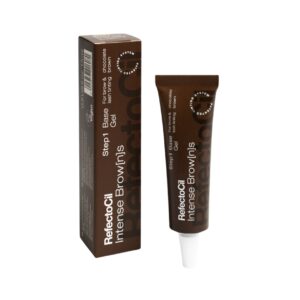 Farba do brwi i rzęs 15ml Chocolate Brown RefectoCil Intense BrowNs Base Gel bez PPD