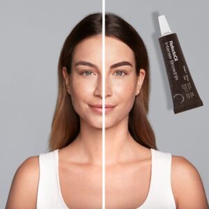 Farba do brwi i rzęs 15ml Deep Brown RefectoCil Intense BrowNs Base Gel bez PPD