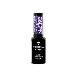 Fioletowy lakier hybrydowy No. 392 Cat Eye Victoria Vynn Gel Polish Hybrid