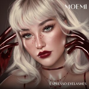 Rzęsy Ciemny Brąz ESPRESSO Moemi Lashes – Najlepsze Brązowe Rzęsy Skręt M