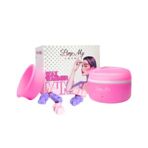 Mini Podgrzewacz do Wosku Pimp My Lashes – Mini Wax Heater do Depilacji Brwi, Wąsika i Twarzy