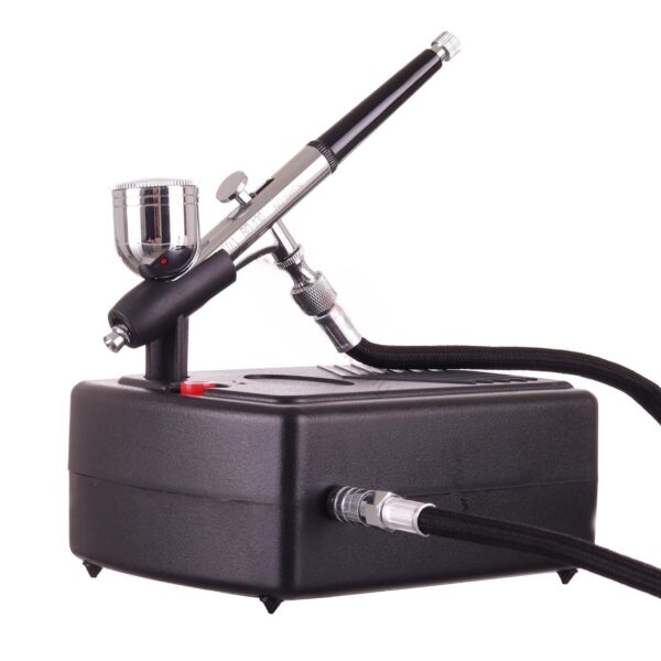 Aerograf do Brwi Fengda BD-831 | Zestaw Airbrush Brows z Kompresorem