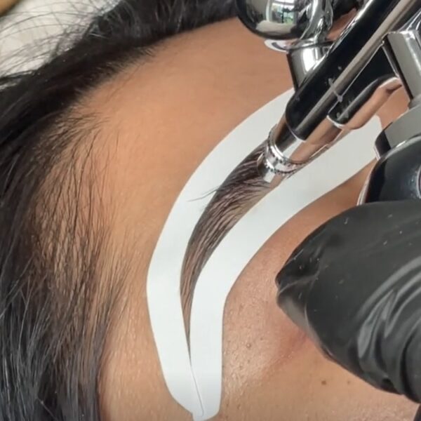 Aerograf do Brwi Fengda BD-831 | Zestaw Airbrush Brows z Kompresorem