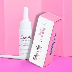 Super Bonder 10ml Pimp My Lashes – Utrwalacz Kleju do Przedłużania Rzęs Bez Alkoholu