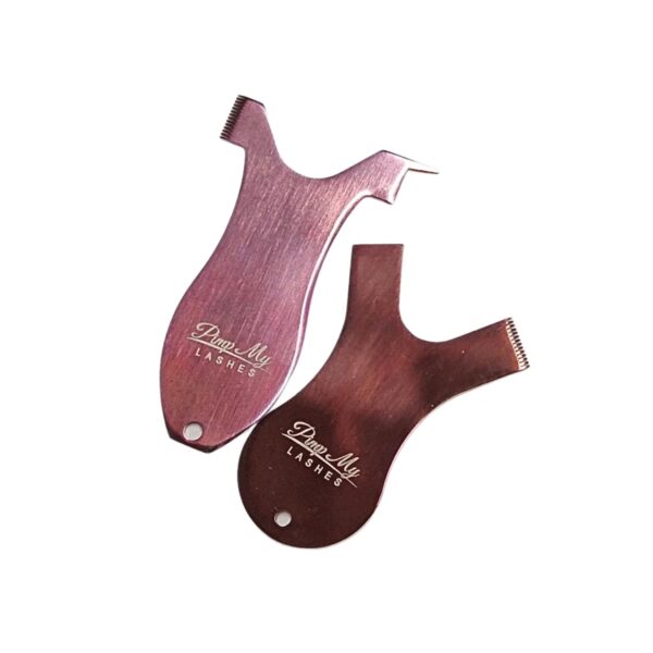 Metalowy Grzebyk do Liftingu i Laminacji Rzęs Rose Gold – Pimp My Lashes