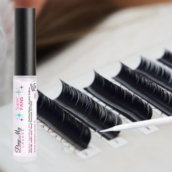 Super Fans – Preparat do Tworzenia Kępek Sztucznych Rzęs Pimp My Lashes