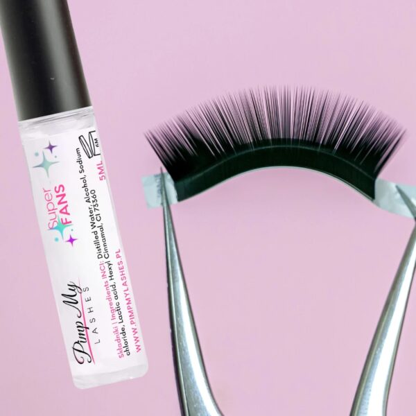 Super Fans – Preparat do Tworzenia Kępek Sztucznych Rzęs Pimp My Lashes
