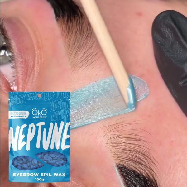 Wosk do depilacji brwi OKO Lash&Brow — Neptune (niebieski) lub Venus (różowy) — 100g