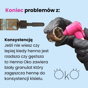 Henna Pudrowa do Farbowania Brwi OKO Power Powder — 10g | Mocne Krycie i Naturalny Efekt