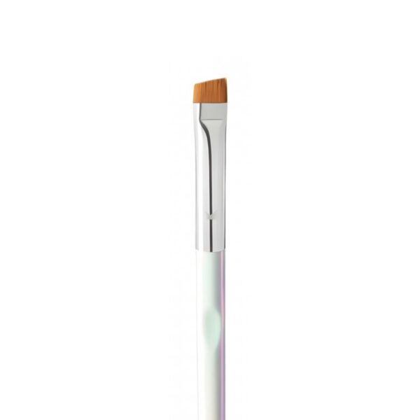 Pędzel Many Beauty X Pimp My Brows 01 – Skośny, Szeroki, Holograficzny Pędzel do Brwi