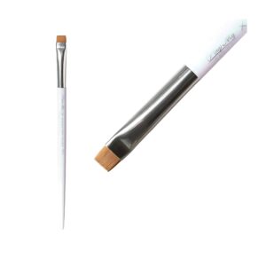 Pędzel Many Beauty X Pimp My Brows 02 – Prosty, Szeroki, Holograficzny Pędzel do Brwi