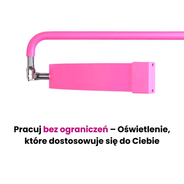 Lampa kosmetyczna POL Moon III - HOT PINK I-Coucou