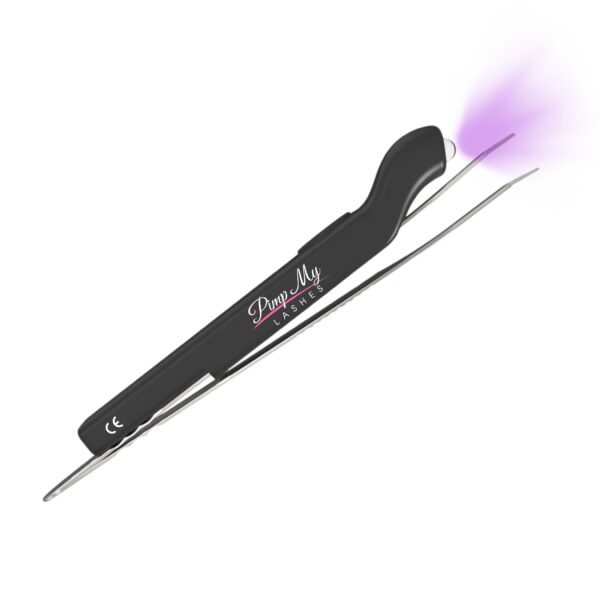 Mini lampa UV na pęsetę do przedłużania rzęs Lash LED Lamp UV Pimp My Lashes